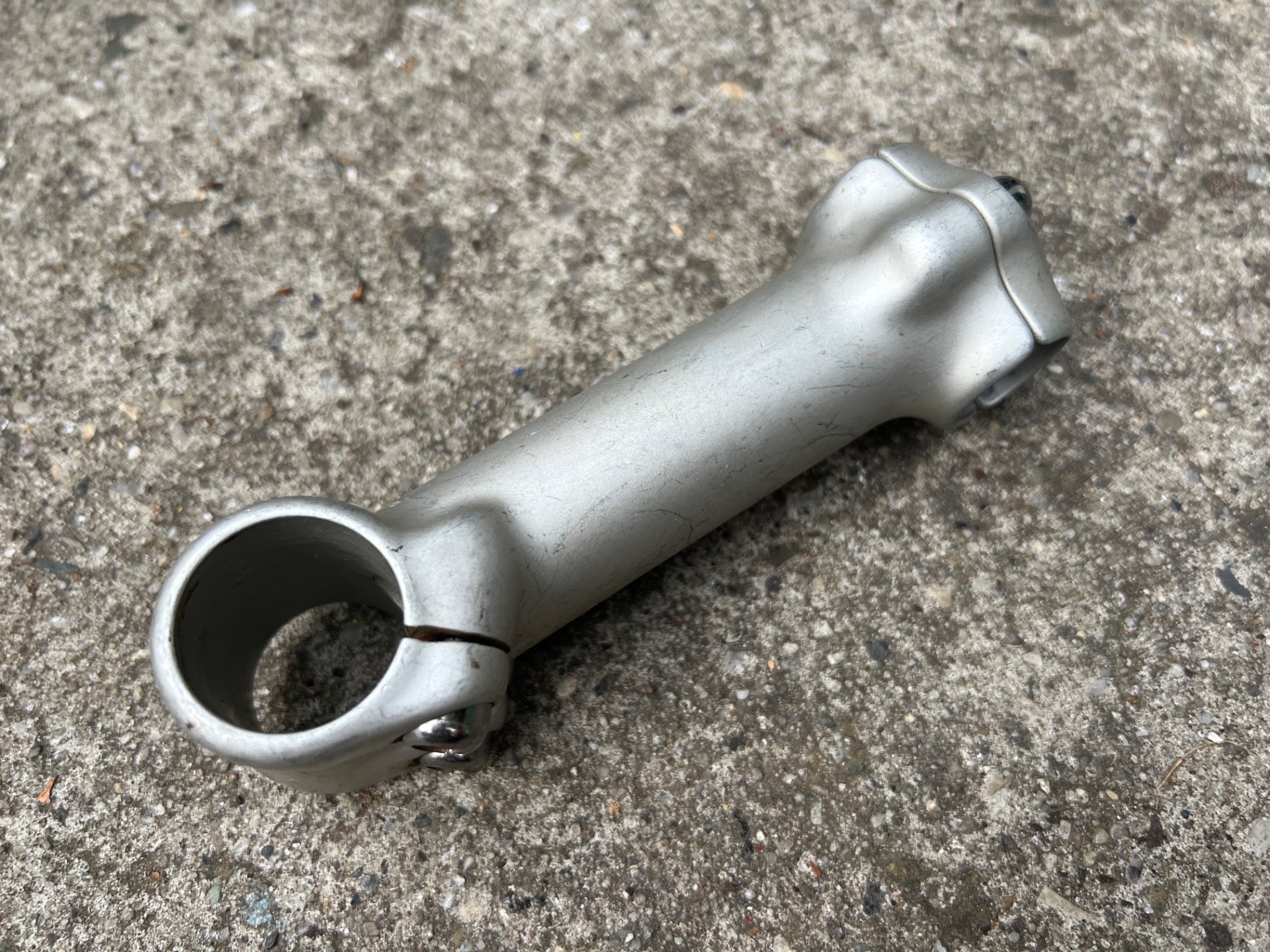 Bontrager 25.4x120mm 1 1/8” Threadless Stem Vintage Retro MTB Gray Mountain Bike - Image 3