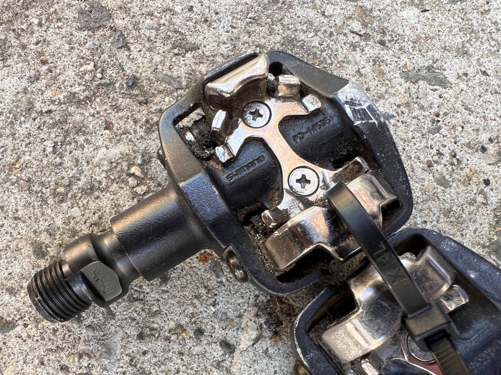 Shimano Clipless Pedals PD-M535 SPD Dual Sided Mountain Gravel Bike MTB Road - Image 3