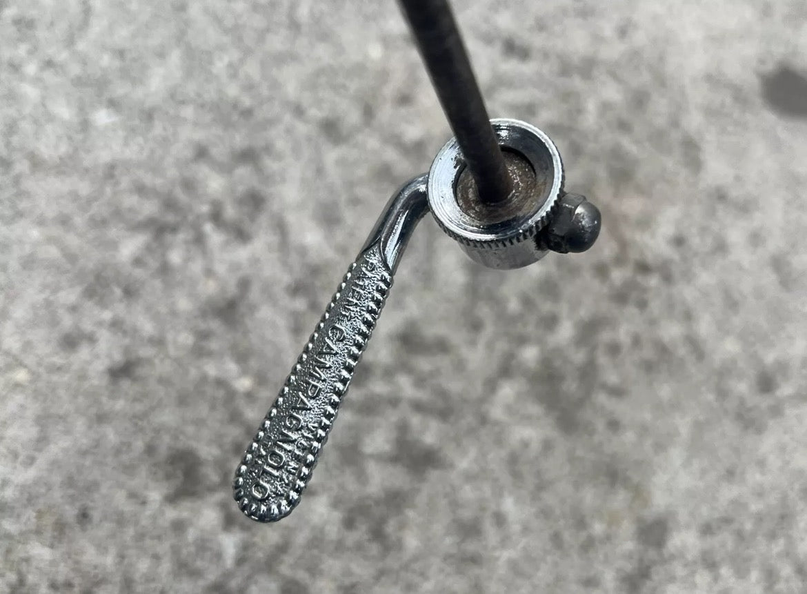 Campagnolo Rear Quick Release Skewer 126mm Vintage Chrome Retro Steel Road Bike! - Image 3