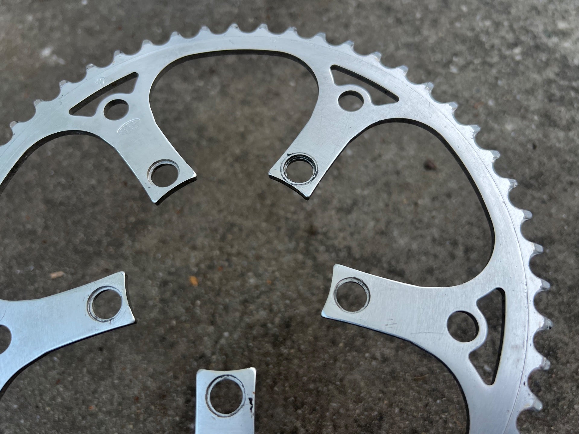 Stronglight 52T Tooth 86BCD Chainring Vintage Road Touring Bike Big Ring Silver  - Image 3
