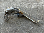 Used Shimano Deore DX FD-M650 34.9mm Bottom Pull Front Derailleur Triple Top MTB-Bicycle Bin