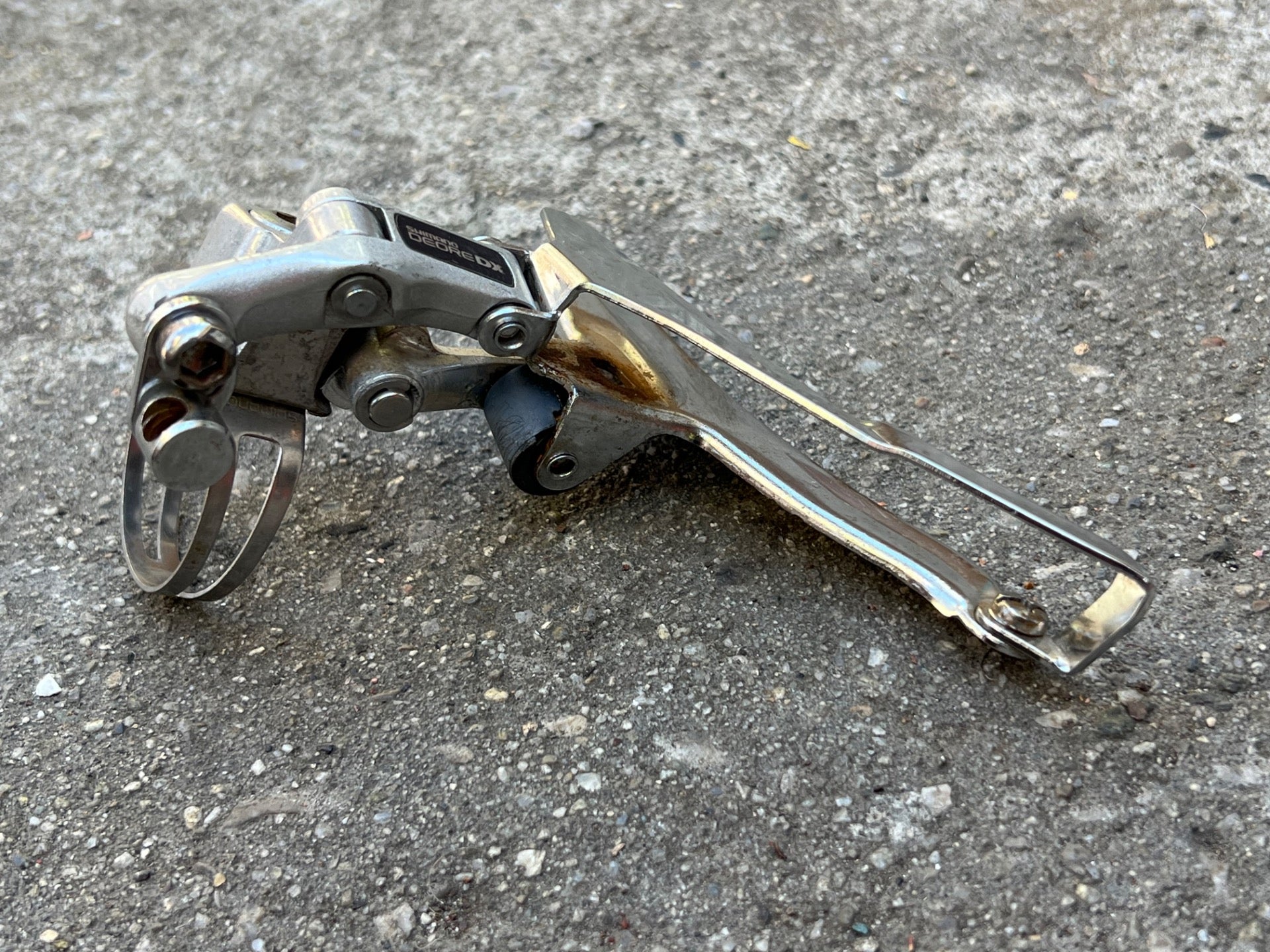 Shimano Deore DX FD-M650 34.9mm Bottom Pull Front Derailleur Triple Top MTB - Image 3
