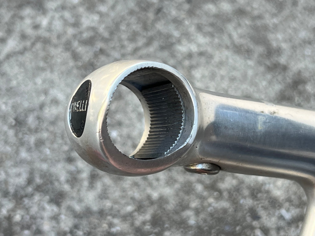 Cinelli 1R Wedge Stem 95x26.0mm 1” Vintage Road Bike Retro Silver Aluminum Quill - Image 4