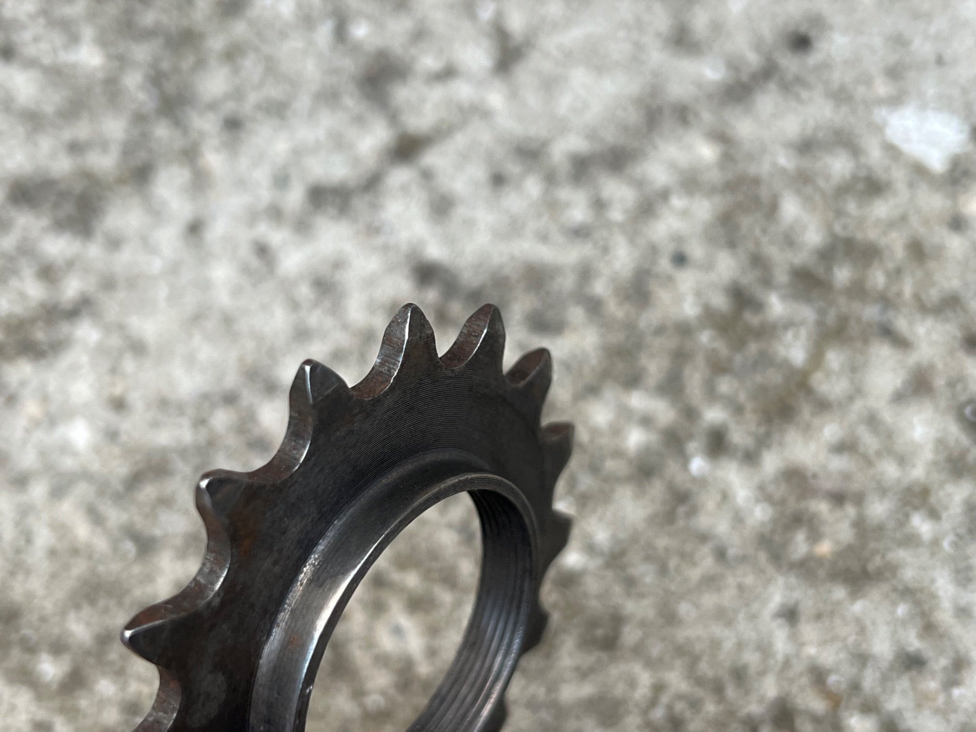 Campagnolo Vintage 16T 1/8in Fixed Cog English Thread Track Bike Retro Steel  - Image 3
