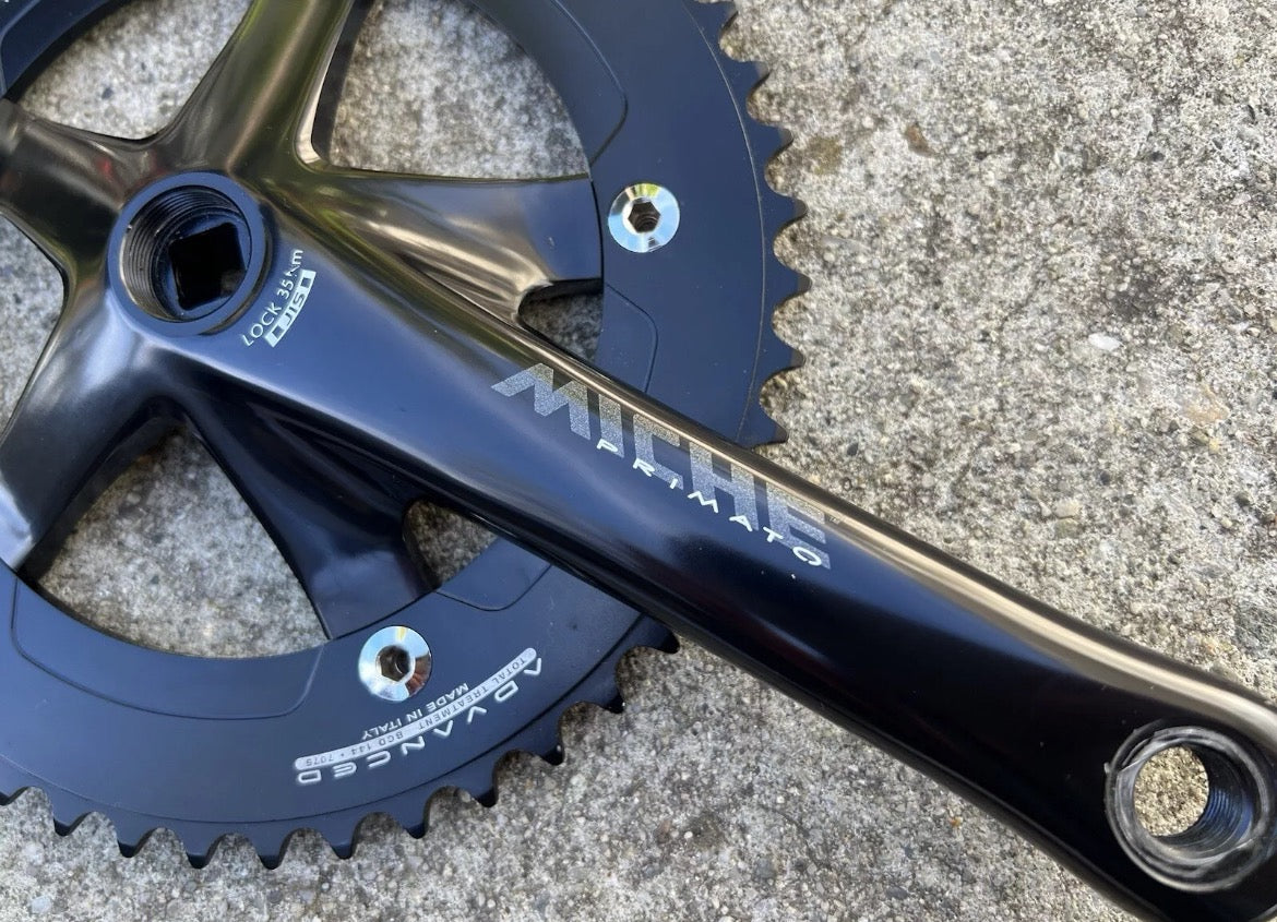 NICE MICHE Primato Crankset & Bottom Bracket BSC JIS 107x68mm 48T 165mm Track  - Image 9