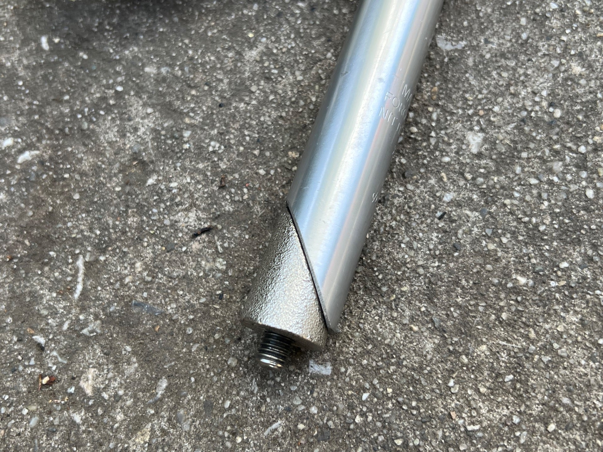 Nitto 100x26.0mm Quill Silver Drop Stem 1” 22.2 Vintage Retro 80’s Bike - Image 3