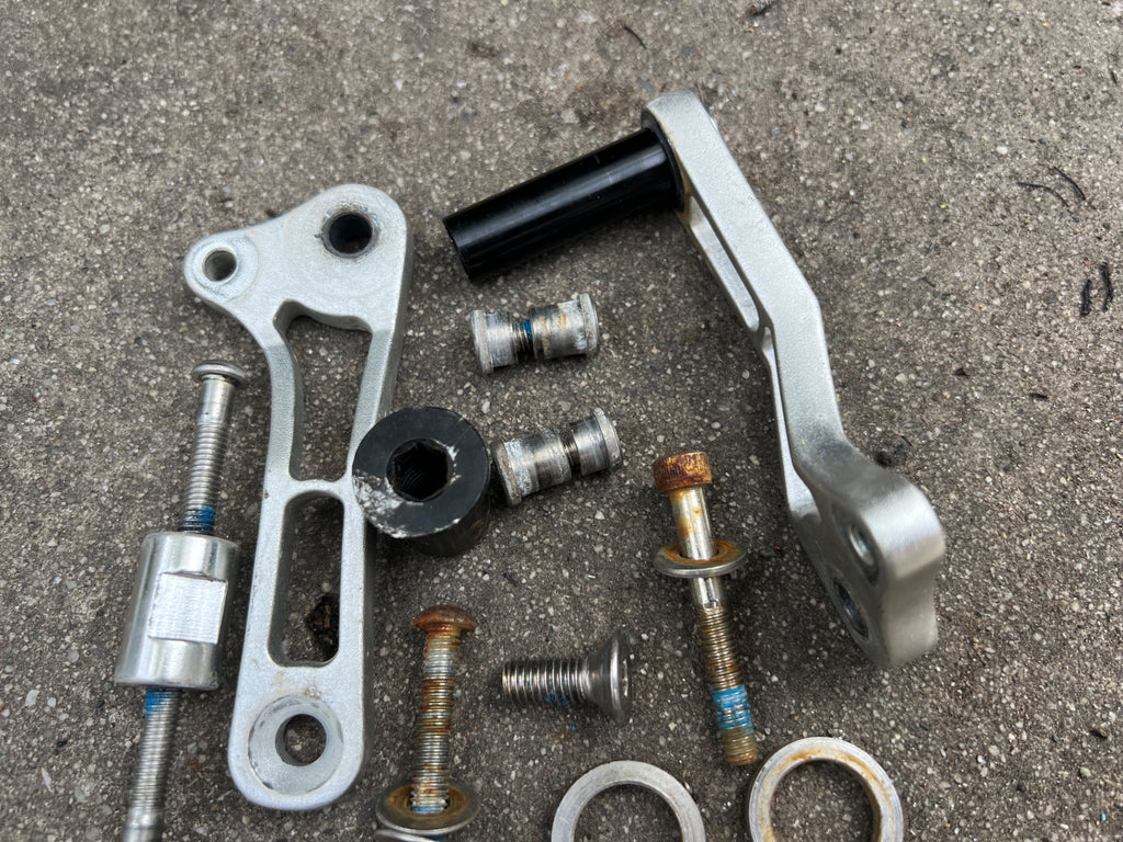 Jamis Dakar XC Rear Linkage Arm Link Bolts Bushings Spacer Full Suspension  - Image 3