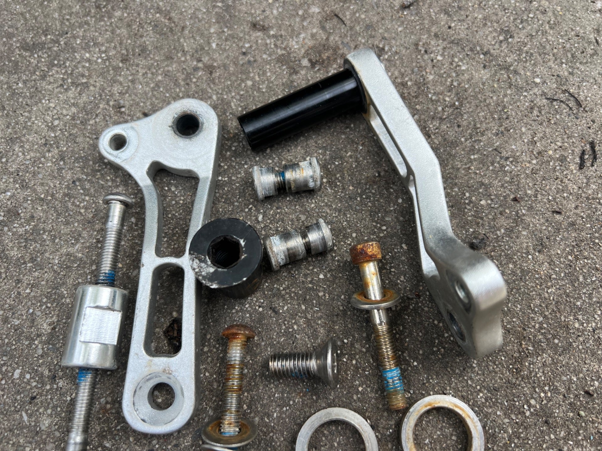 Jamis Dakar XC Rear Linkage Arm Link Bolts Bushings Spacer Full Suspension  - Image 3