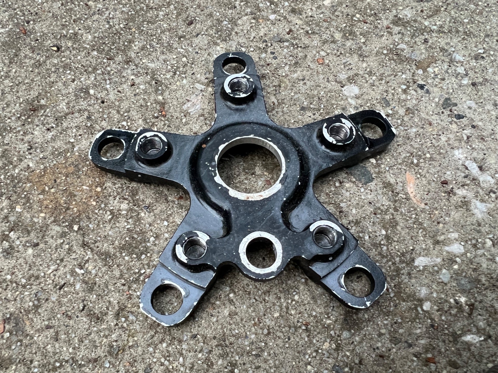Peregrine 110/74 BCD BMX Crank Spider Vintage Retro Black MTB Triple ATB - Image 3