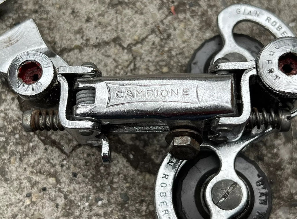 NICE Cyclo Campione Rear Derailleur 5 Speed Vintage Road Steel Chrome Retro - Image 3