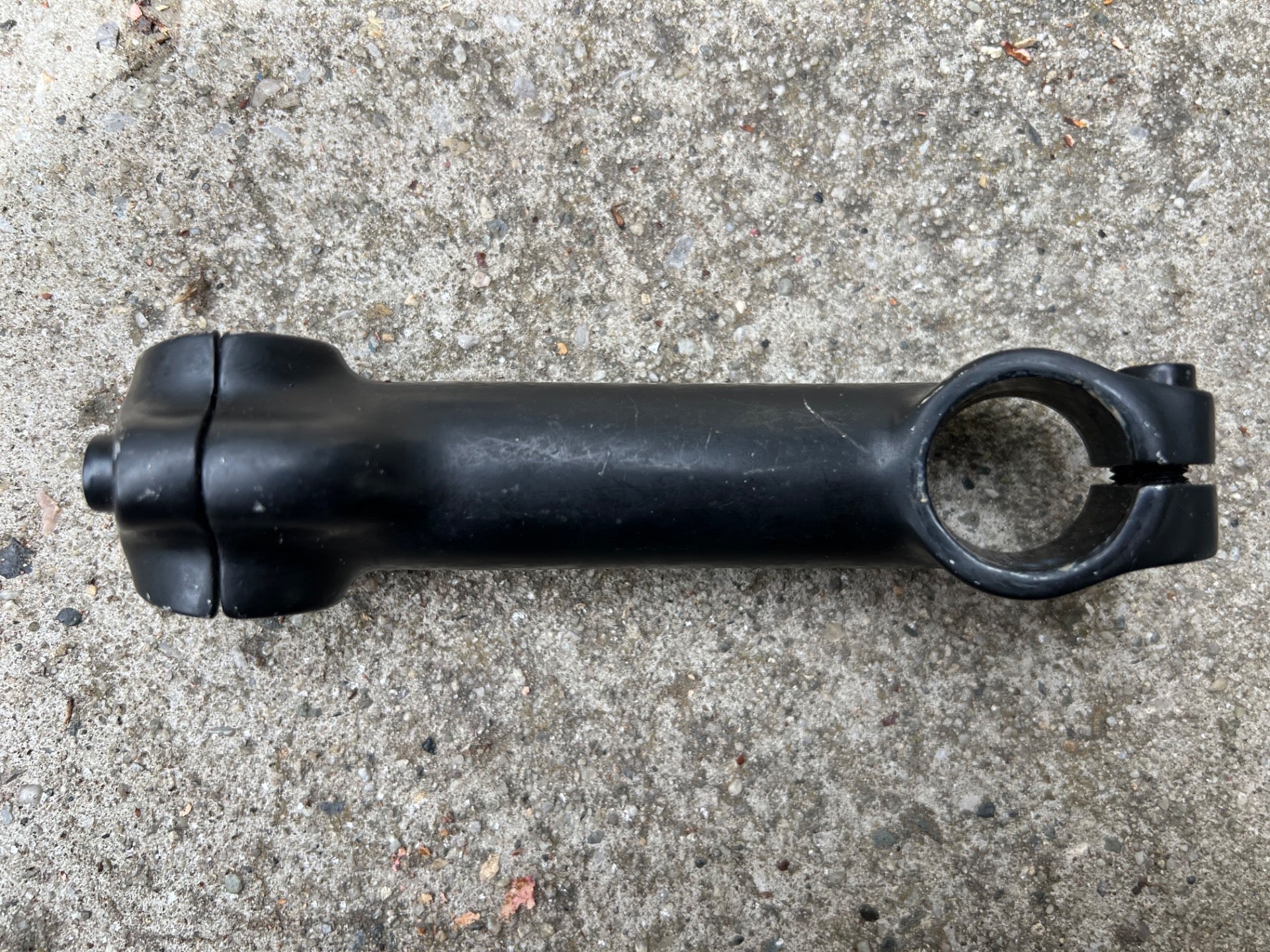 Bontrager 25.4x135mm 1 1/8” Threadless Stem Vintage Retro MTB Riser Black - Image 3