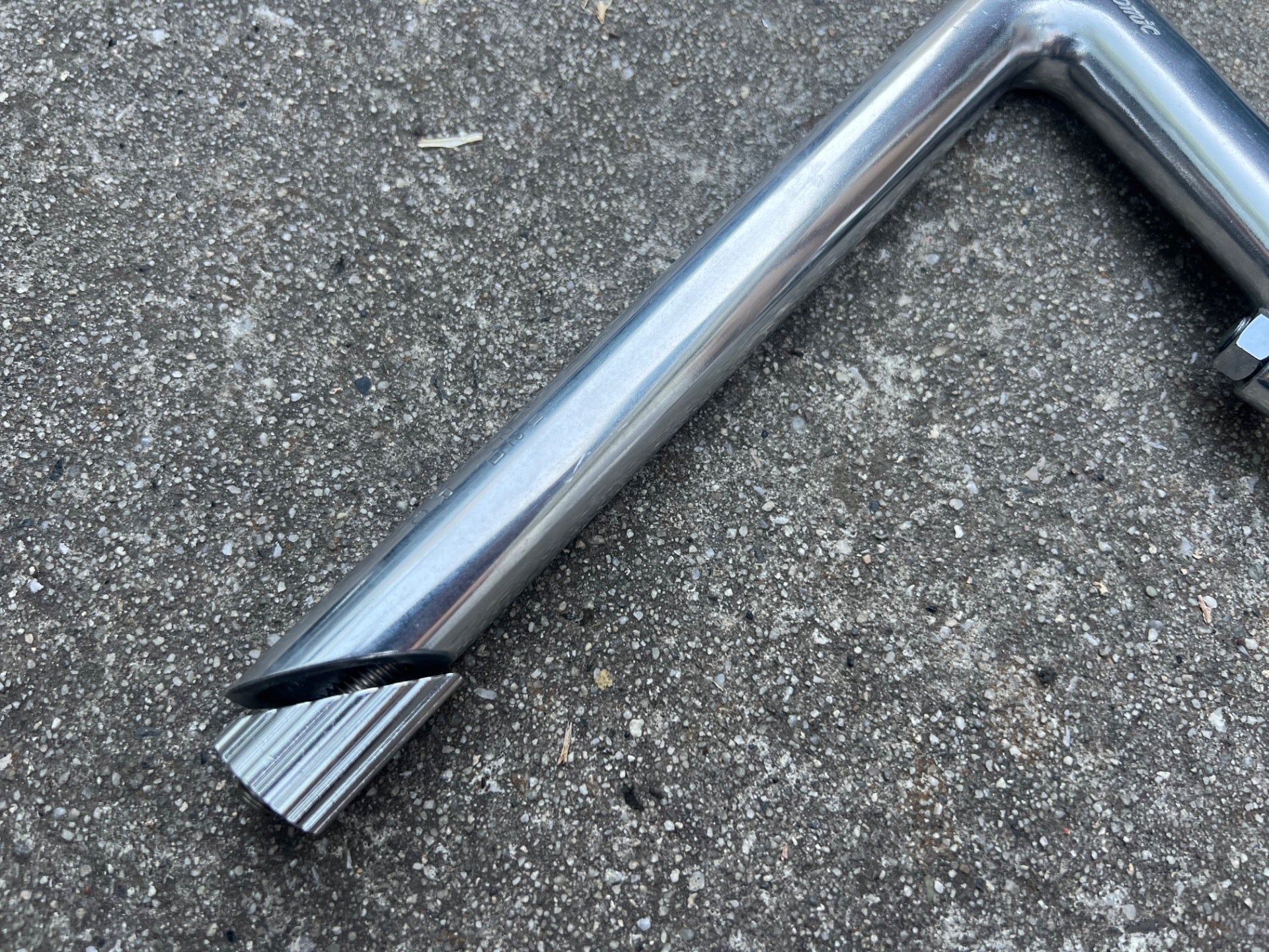 NICE Nitto Technomic 100x26.0mm Quill Stem Silver 1” 1in Vintage Touring Road  - Image 3