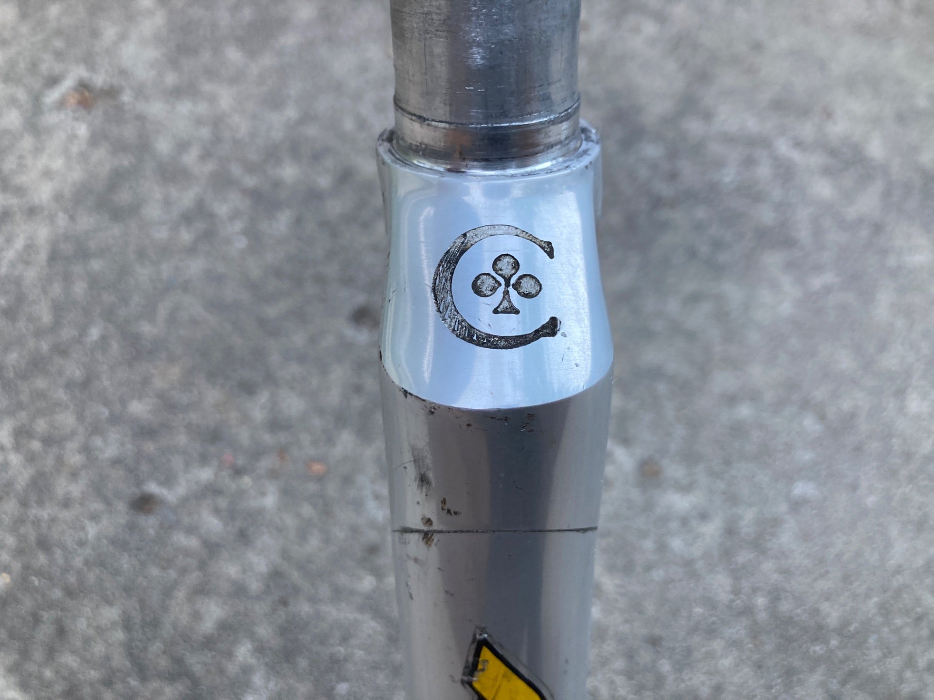 Colnago Aluminum Fork 700c 1” 8.75” Threaded Steerer Vintage Retro Road Bike  - Image 7