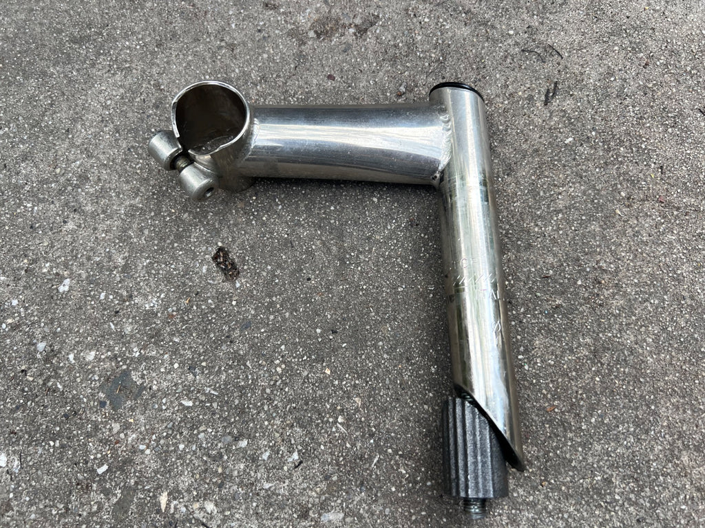 ITM Italmanubri Quill Stem 26.0x100mm 1in Straight Chrome Vintage Retro Road  - Image 3