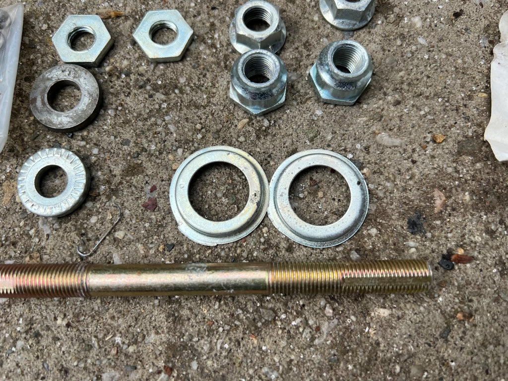 NOS Skyway Tuff Wheel 1 & 2 Axle Bearing Rebuild Kit With Nuts Seals - Image 3