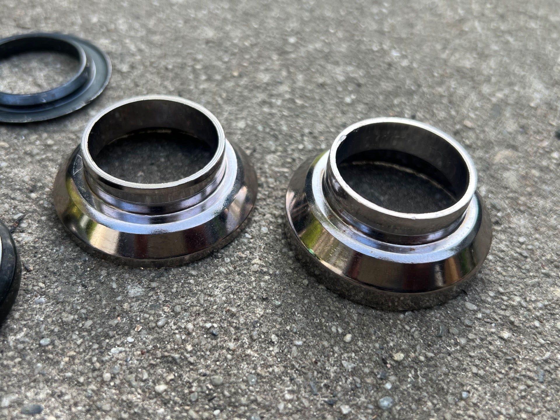 Shimano STX MC30 1in Threaded Headset Chrome Gray 26.4 Vintage Retro MTB Touring - Image 3