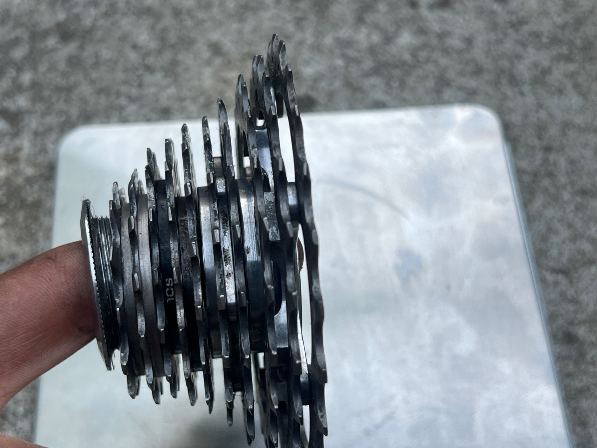 Shimano Dura Ace CS-7800 12-25T 10 Speed Cassette Titanium TI Road Bike Tri Race - Image 3