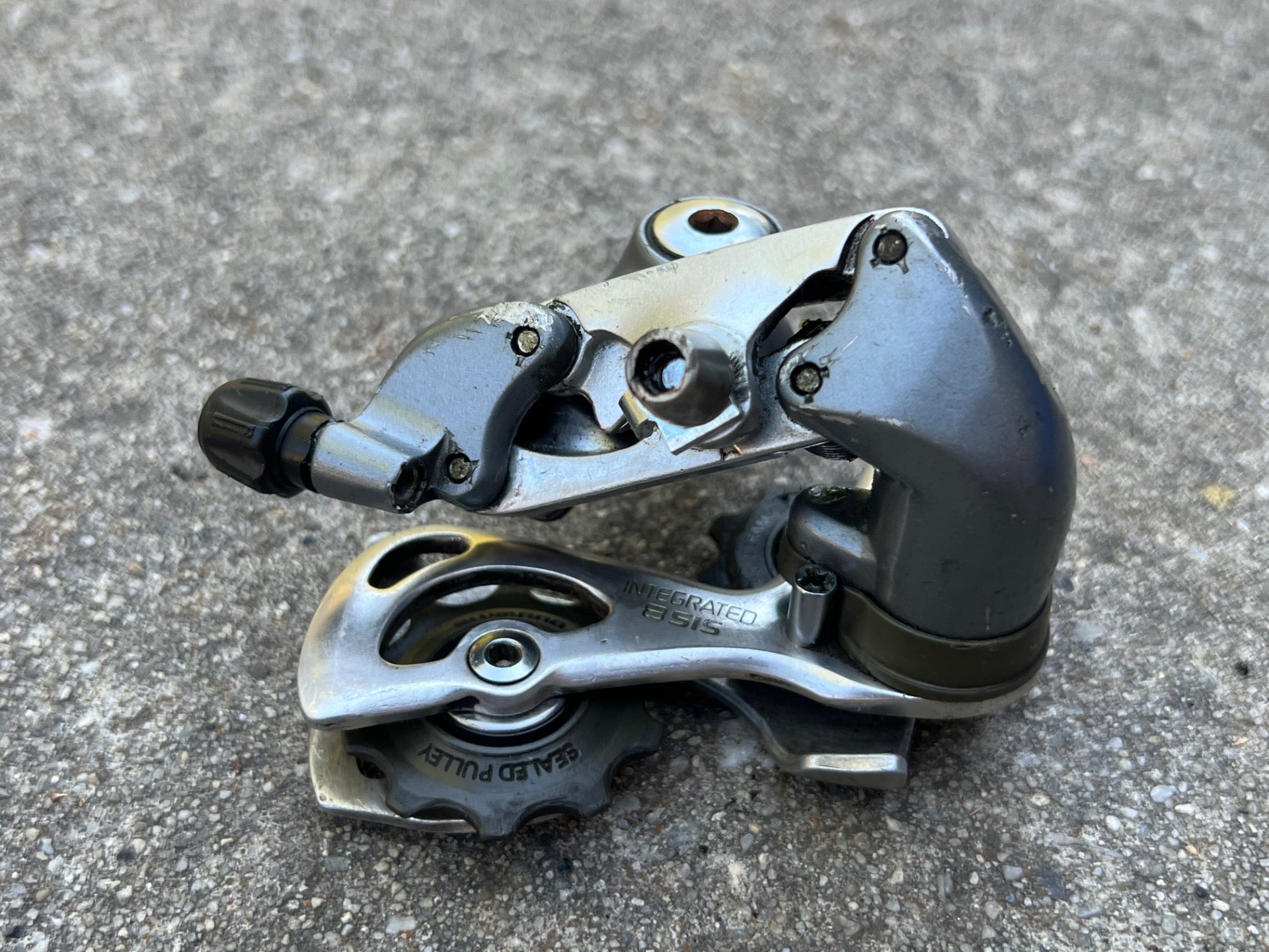 Shimano 600 RD-6401 8 Speed Rear Derailleur Tricolor Short Cage Vintage Road  - Image 3
