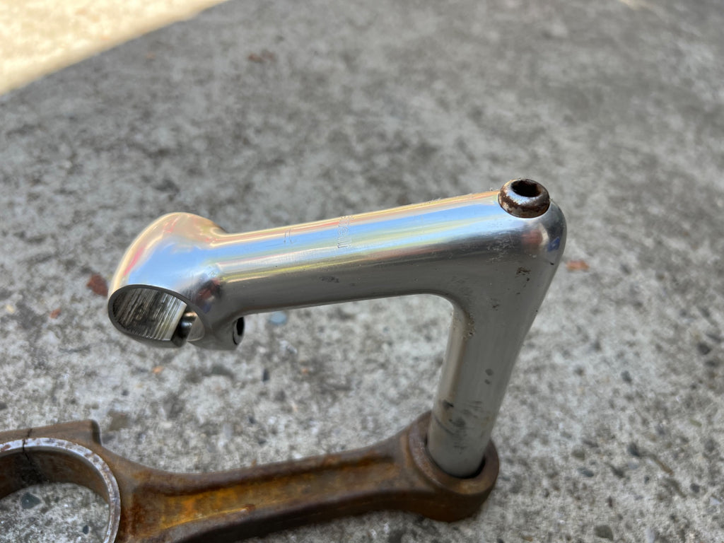 Cinelli 1A Quill Stem 26.0x100mm 1” Vintage Retro Road Bike Silver Touring Bike - Image 4