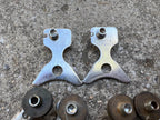 Used Suntour Roller Cam Brake Set Brakes Vintage MTB ATB Retro Mountain Bike Silver-Bicycle Bin