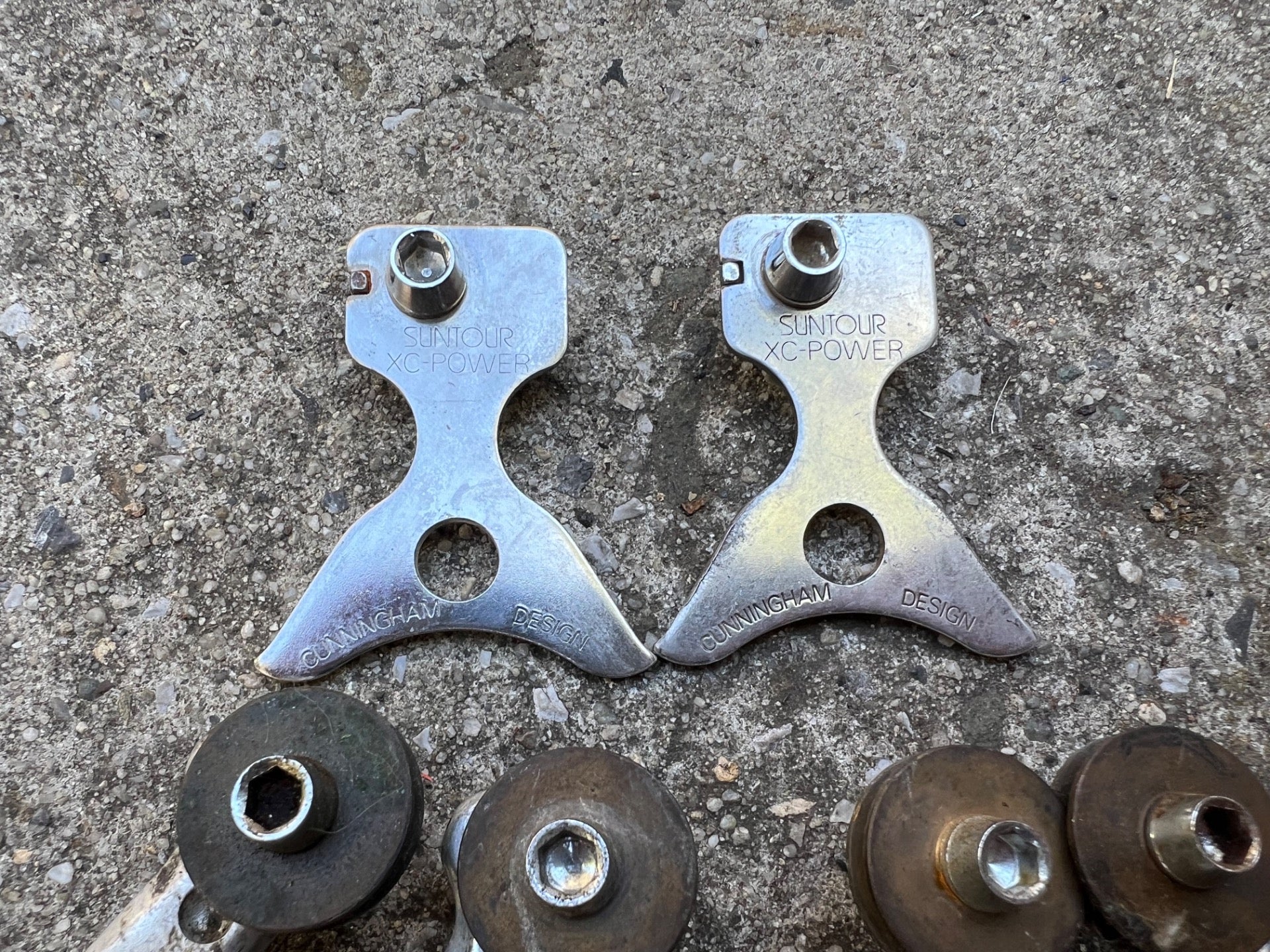 Suntour Roller Cam Brake Set Brakes Vintage MTB ATB Retro Mountain Bike Silver  - Image 5