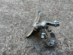 Used Shimano AG Tech 28.6mm Bottom Pull Double Front Derailleur Vintage Road Bike-Bicycle Bin