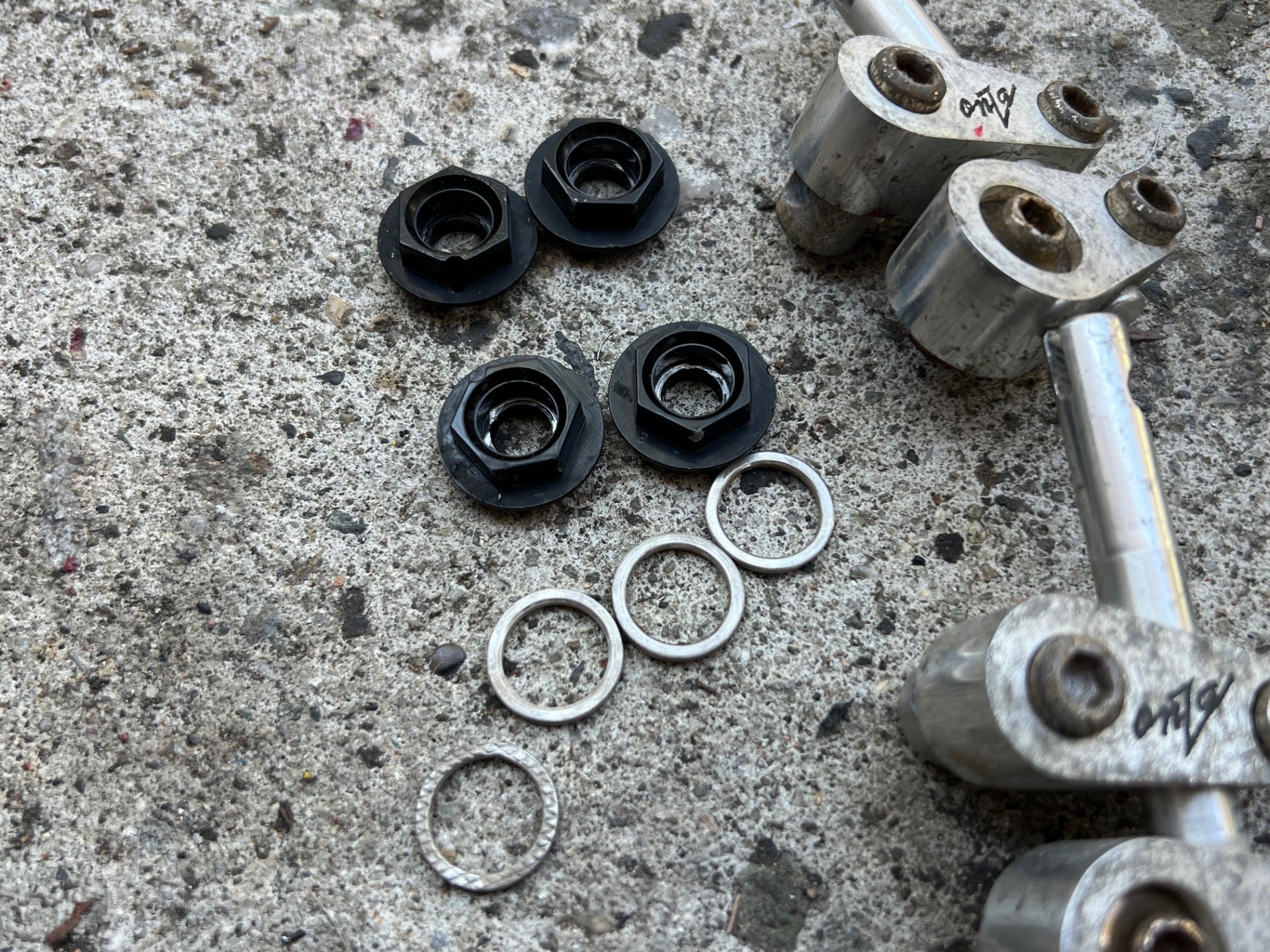 CRACKED Onza HO High Output Cantilver Brakes Vintage Retro Mountain Bike Silver  - Image 7