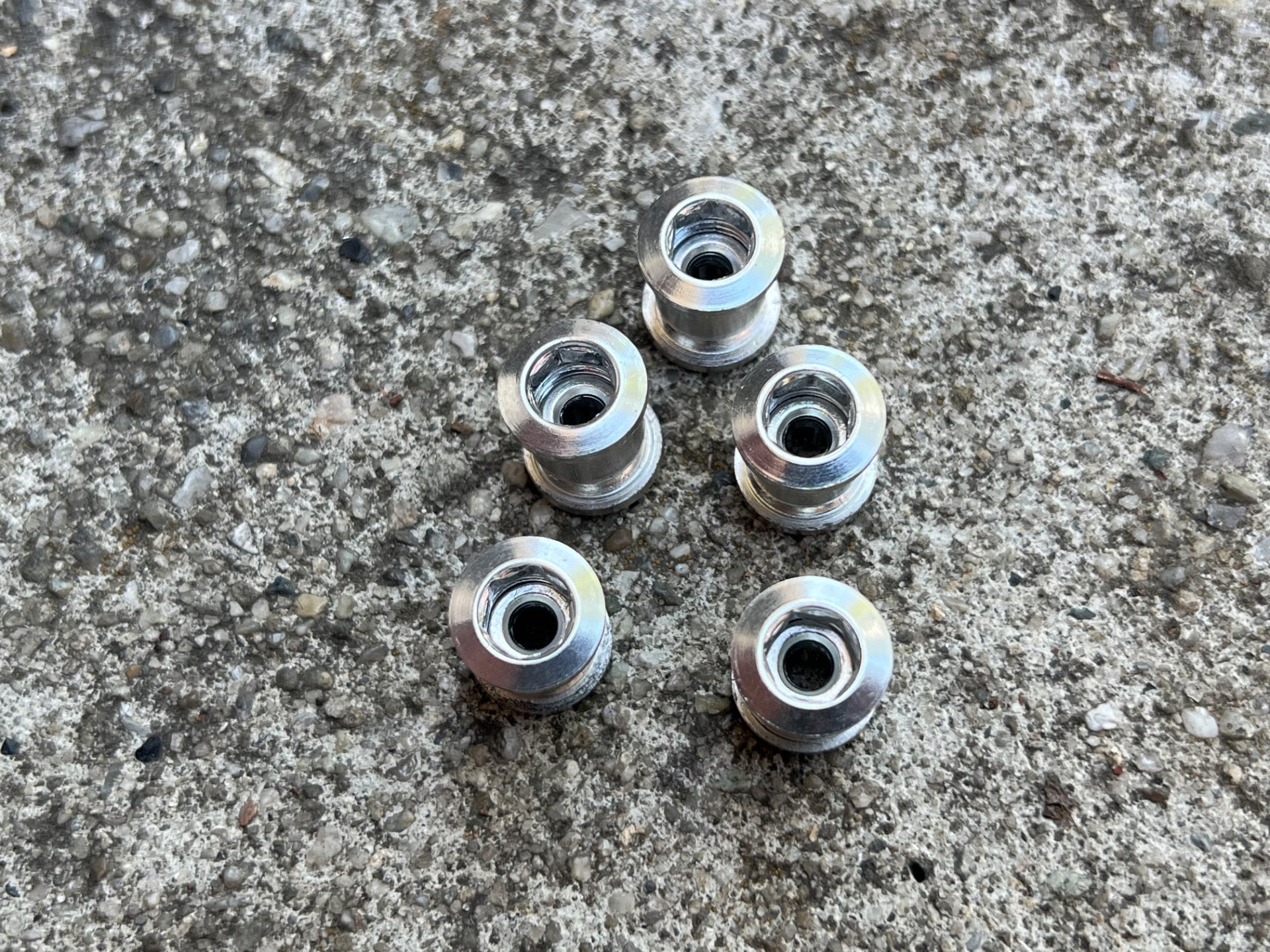 NEW FSA Replacement Chainring Bolt & Nut Set 5 Bolt T30 Torx For Double Aluminum - Image 3