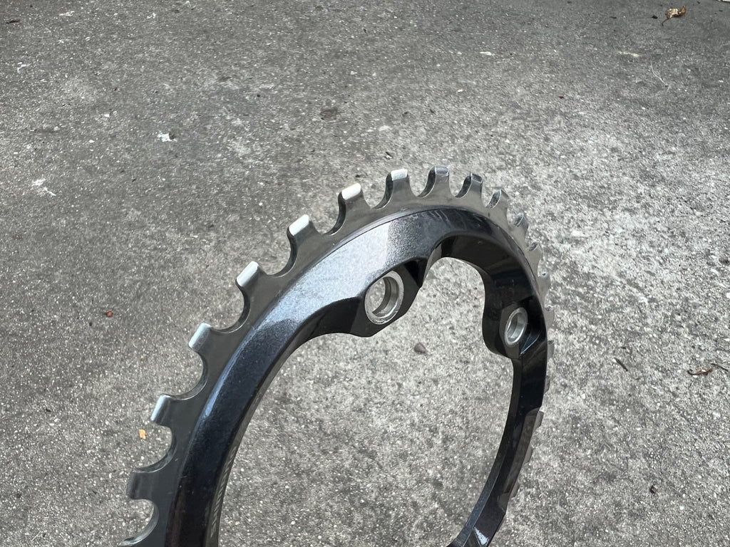 Shimano SM-CRM80 34T 96BCD Asymmetrical 1x11 Chainring Deore XT M8000 Steel  - Image 3