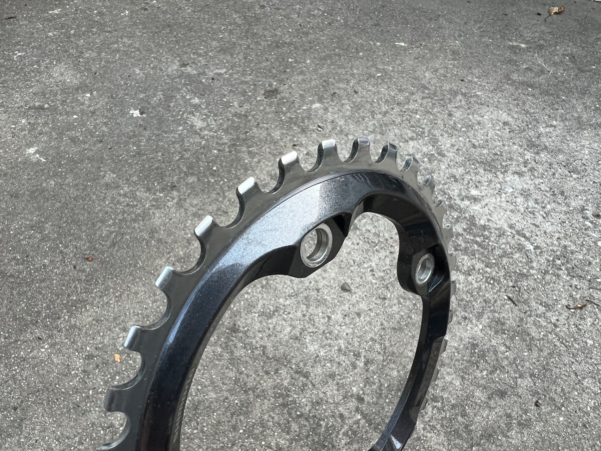 Shimano SM-CRM80 34T 96BCD Asymmetrical 1x11 Chainring Deore XT M8000 Steel  - Image 3