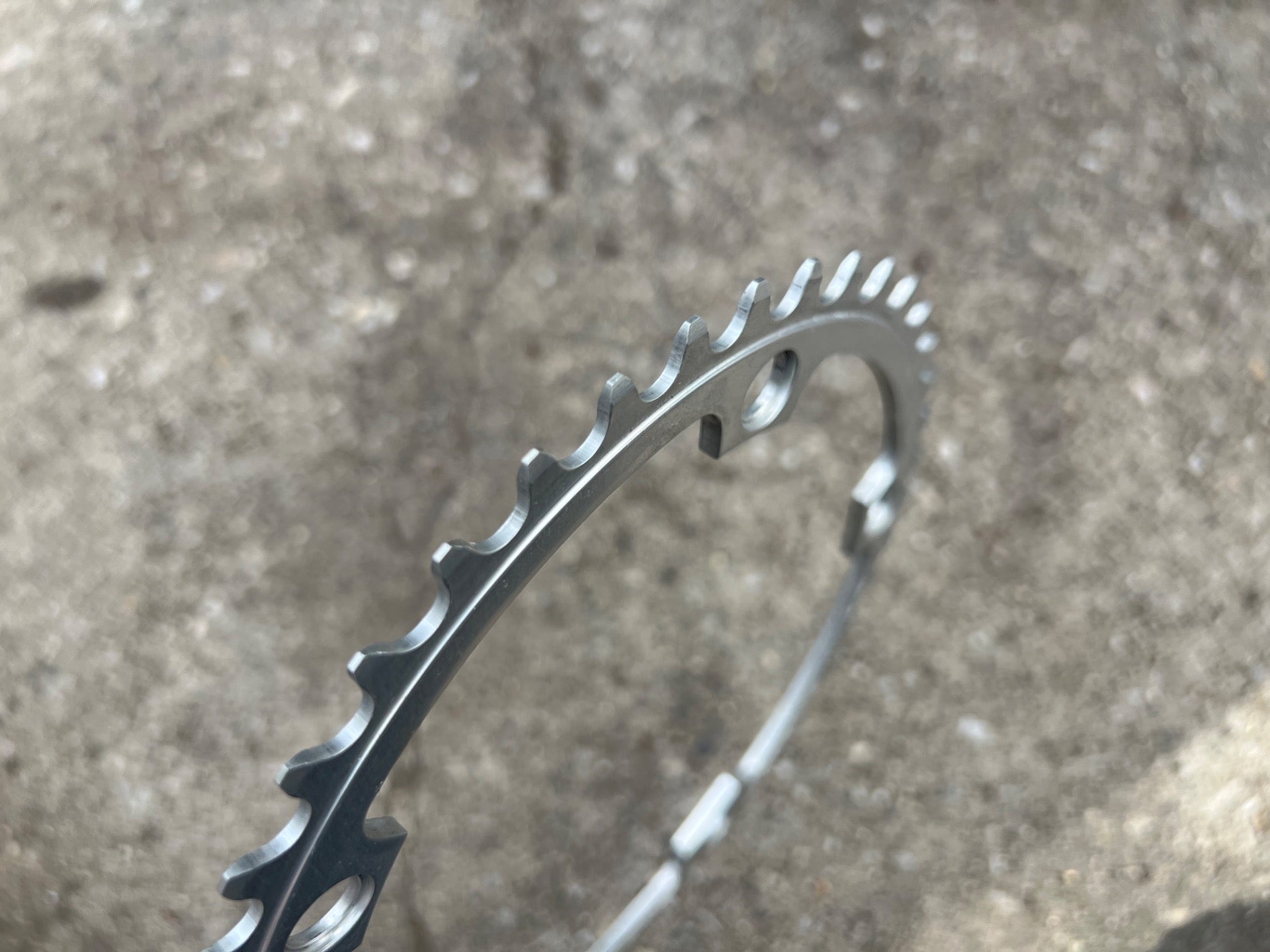 NOS Campagnolo 144 BCD 43T Chainring Road Track Vintage Retro Silver Small 5 - Image 3