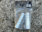 NOS XS Schwinn 3in Universal Aluminum Silver Anodized Pegs 10mm 26TPI OR 24TPI-Bicycle Bin