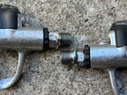Used Campagnolo Chorus Clipless Pedals Pro Fit Road Gravel Gray Campy Vintage-Bicycle Bin