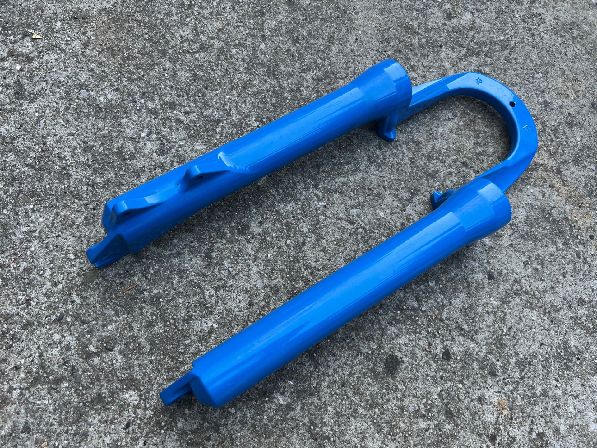 NOS RockShox 1998-1999 SID Lowers Blue 28mm Vintage Retro Fork XC V Brake - Image 3