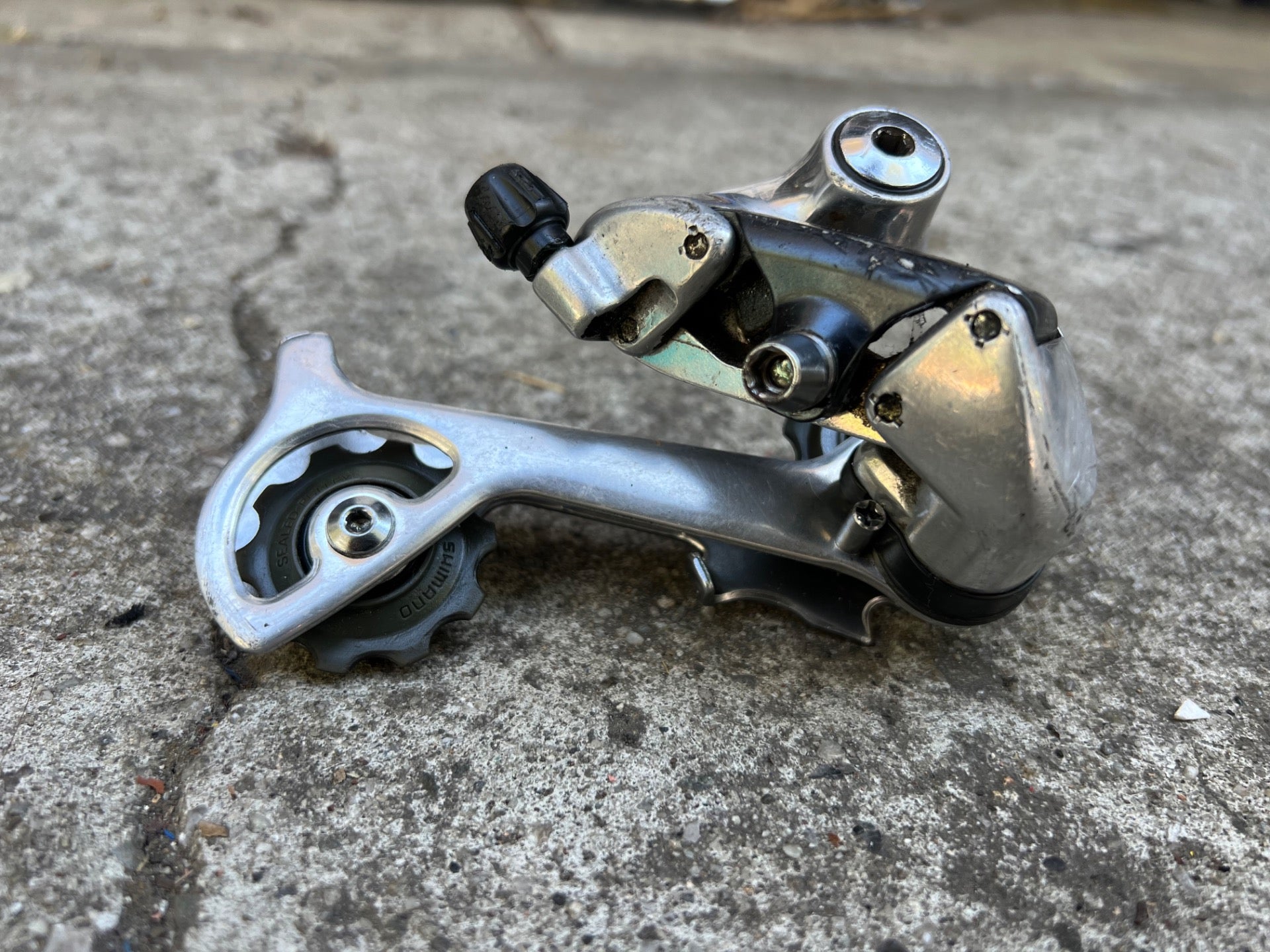 Shimano Deore XT RD-M735 Rear Derailleur 7 Speed Vintage MTB Retro Mountain Bike - Image 3