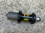 Used Mavic Aksium Race Rear Hub 20H Hole 130mm Black Red Yellow Road 11 Speed-Bicycle Bin
