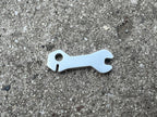 NEW Shimano Bladed Spoke Wrench 4.4mm For Shimano Wheels Silver Aluminum Tool-Bicycle Bin