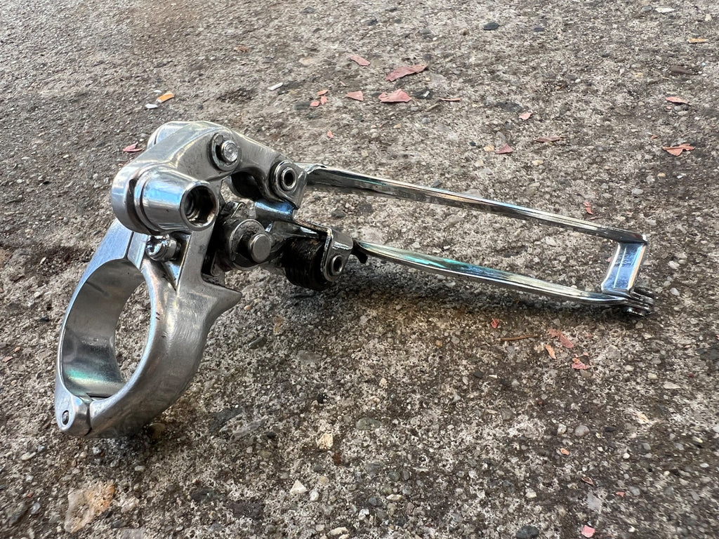 Suntour X-5000 28.6mm Front Derailleur Bottom Pull Alpha Double Vintage Road  - Image 3