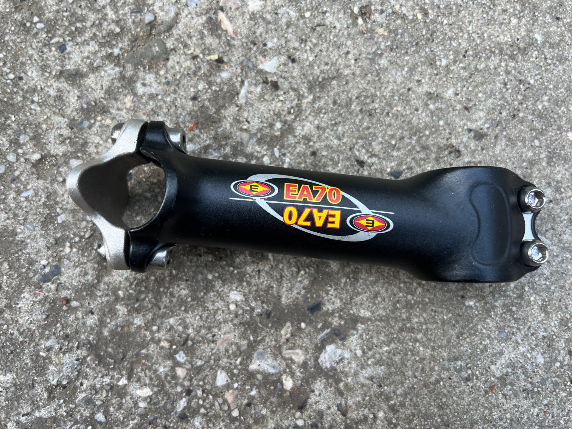 Easton EA70 26.0x120mm 1 1/8” Threadless Stem Road Gravel Bike Black Vintage  - Image 3