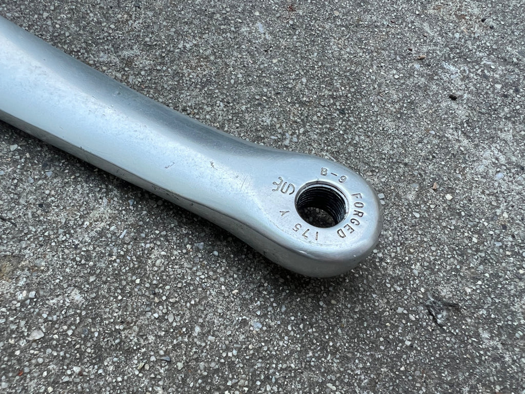 Sugino XD2 Triple Crankset 175mm 26-36-48 Retro Gravel Road Silver Square Taper - Image 5