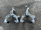 Used Dia Compe AC300G Side Pull Single Pivot Brake Set Brakes Vintage Silver Road-Bicycle Bin