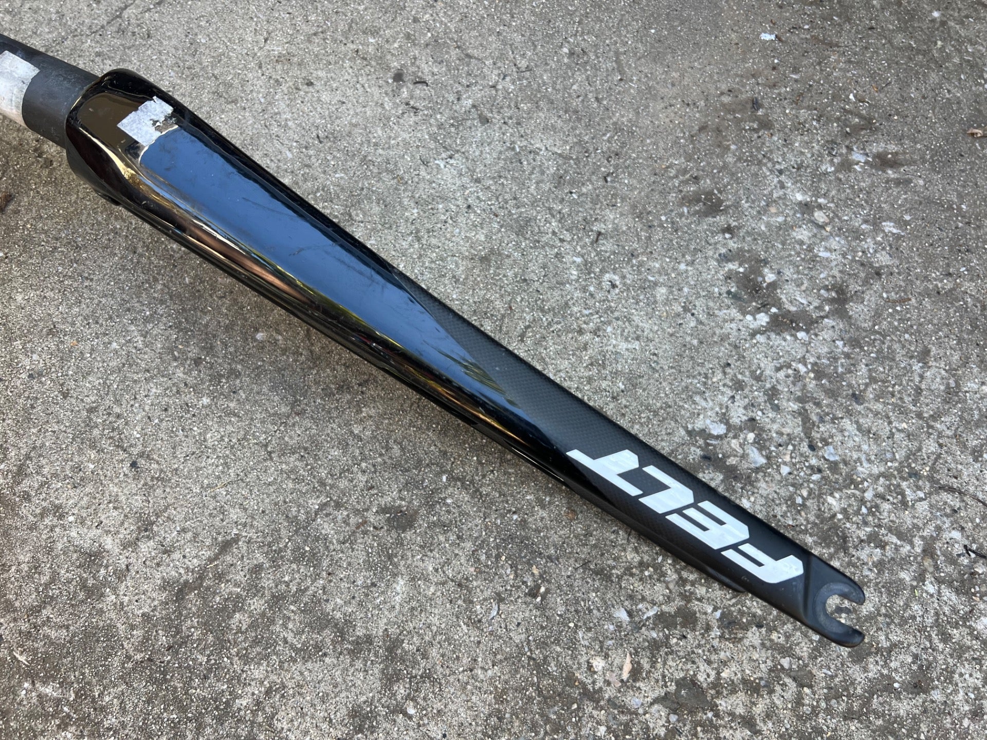 Felt Carbon Fork 700c 1 1/8” to 1 1/2” 8” Tapered Steerer Black Road Bike Fiber - Image 10