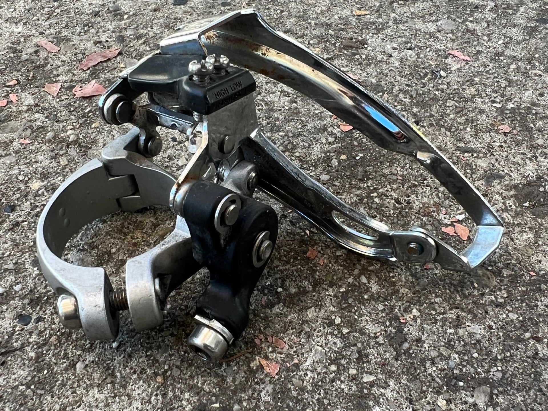 Shimano Deore XT FD-M750 34.9mm Top Pull Front Derailleur 3x9 Triple MTB Retro  - Image 3