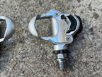 Used Campagnolo Daytona Clipless Pedals Pro Fit Vintage Road Gravel Gray Campy-Bicycle Bin