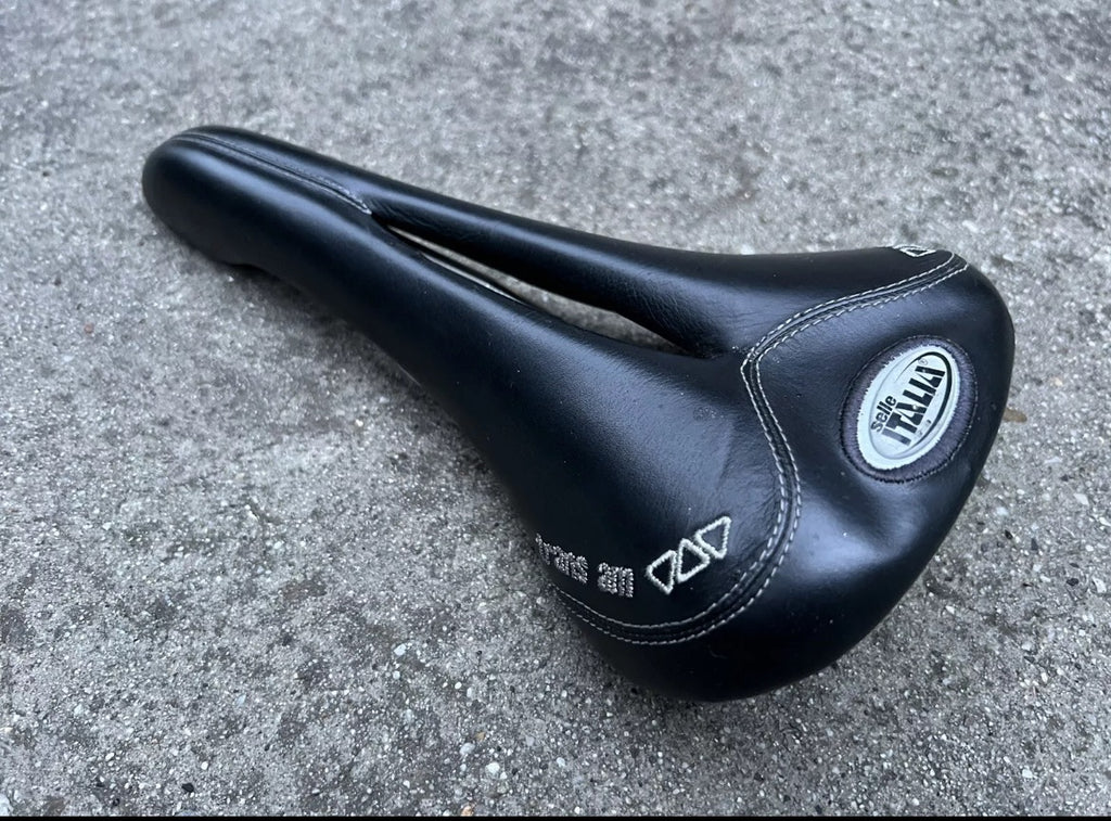 NICE Selle Italia Flite Titanium Trans AM Saddle Vintage MTB Road Bike Gravel  - Image 7