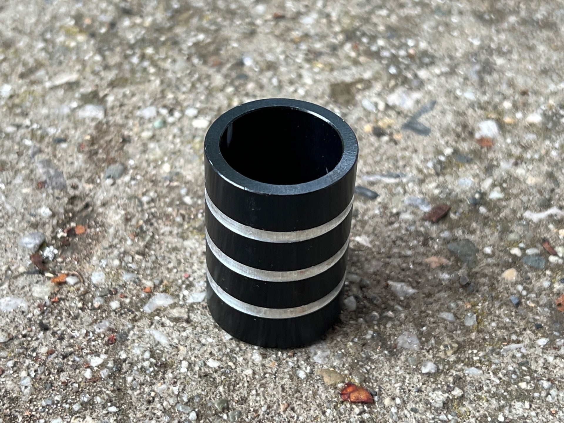 NOS 21.1mm 1.5in Height BMX Stem Stiffener Flex Fighter Black Vintage Retro  - Image 3