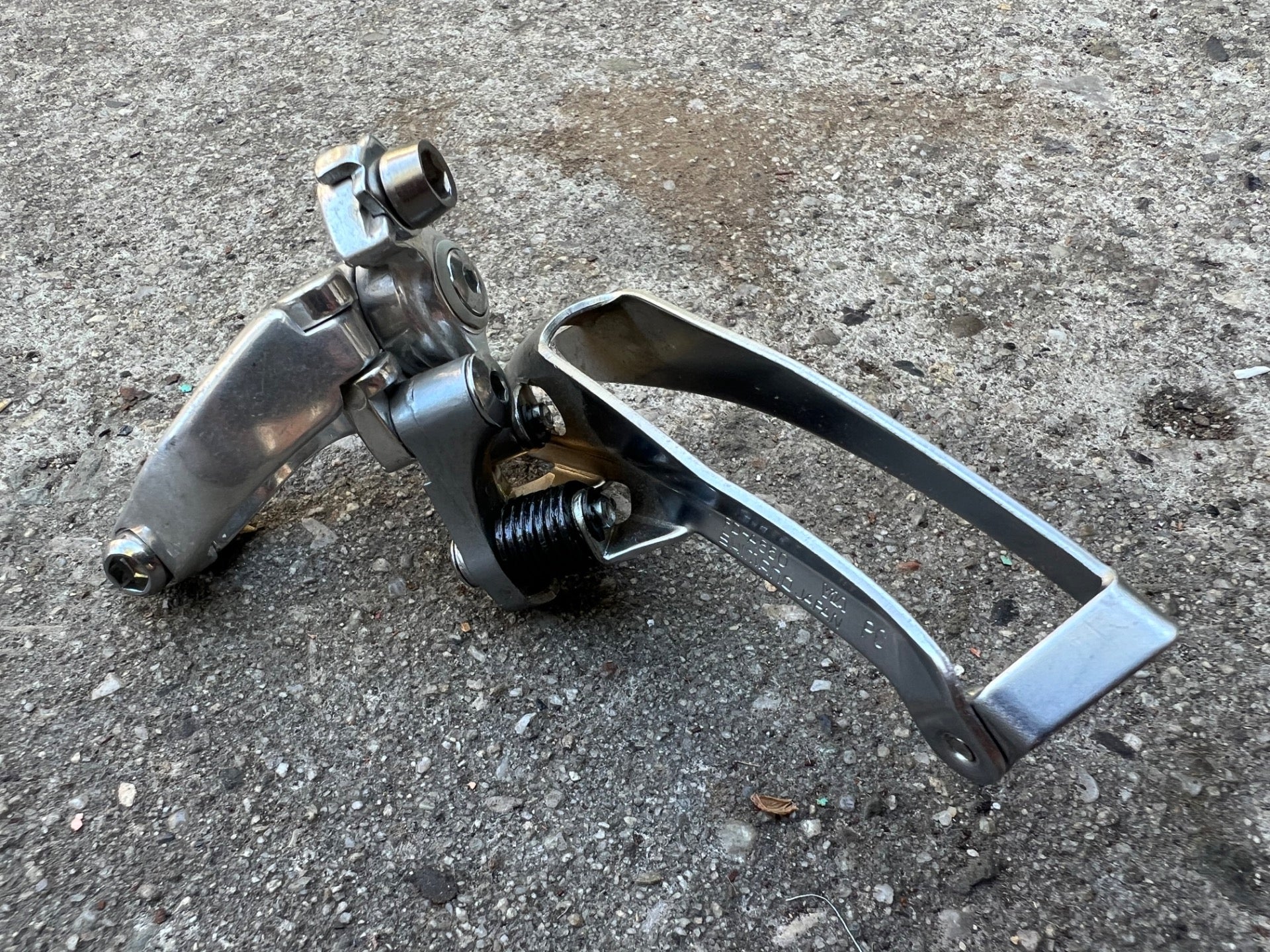 Shimano RX100 FD-A550 28.6mm Bottom Pull Front Derailleur Vintage Road Double 2x - Image 3