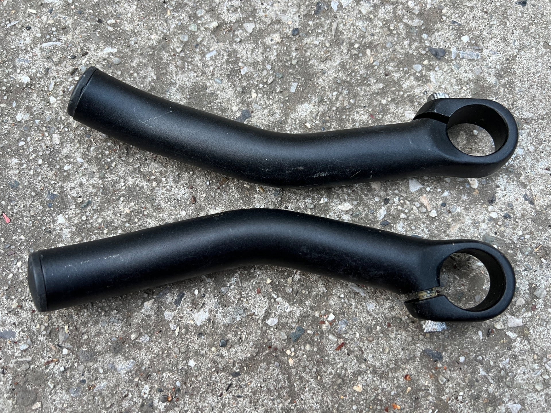 CODA Drop Black Bar Ends Vintage MTB Mountain Bike XC Cross Country Retro  - Image 3