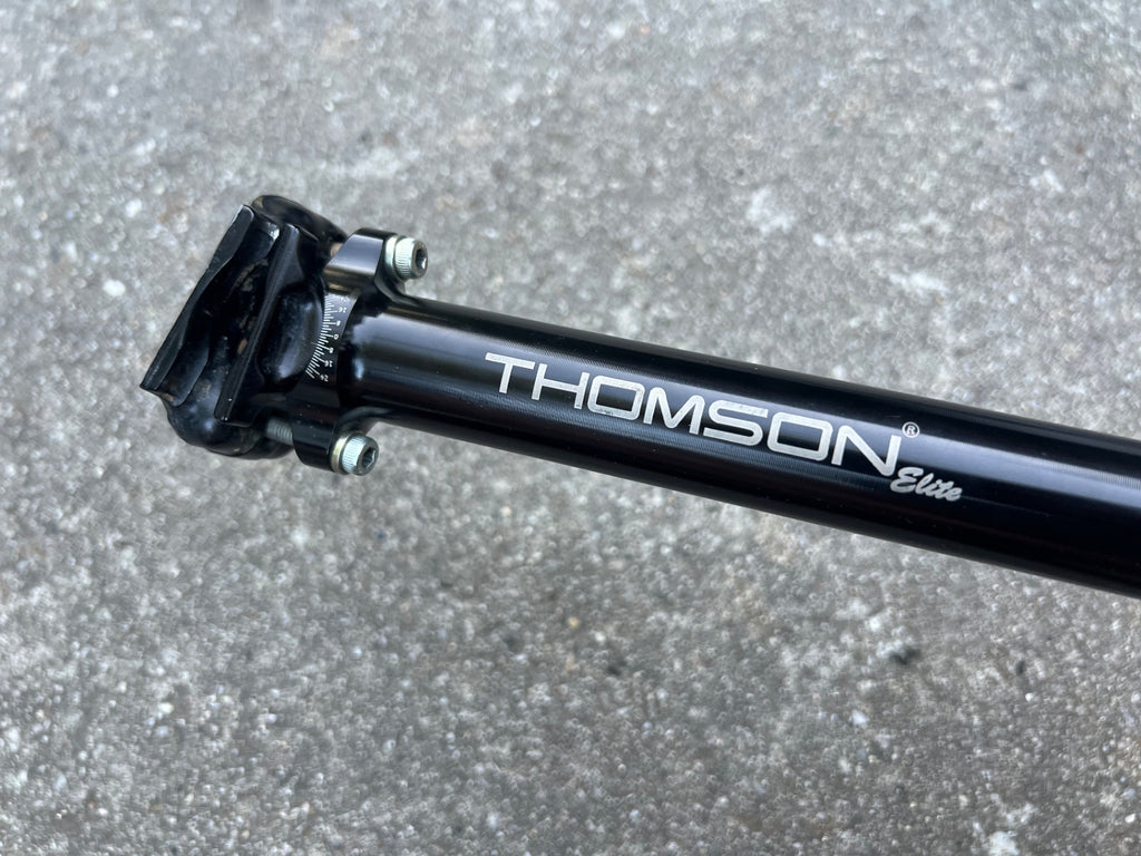 Thomson 27.2x410mm Seatpost Vintage MTB Gravel Black Mountain Road Touring Bike - Image 3