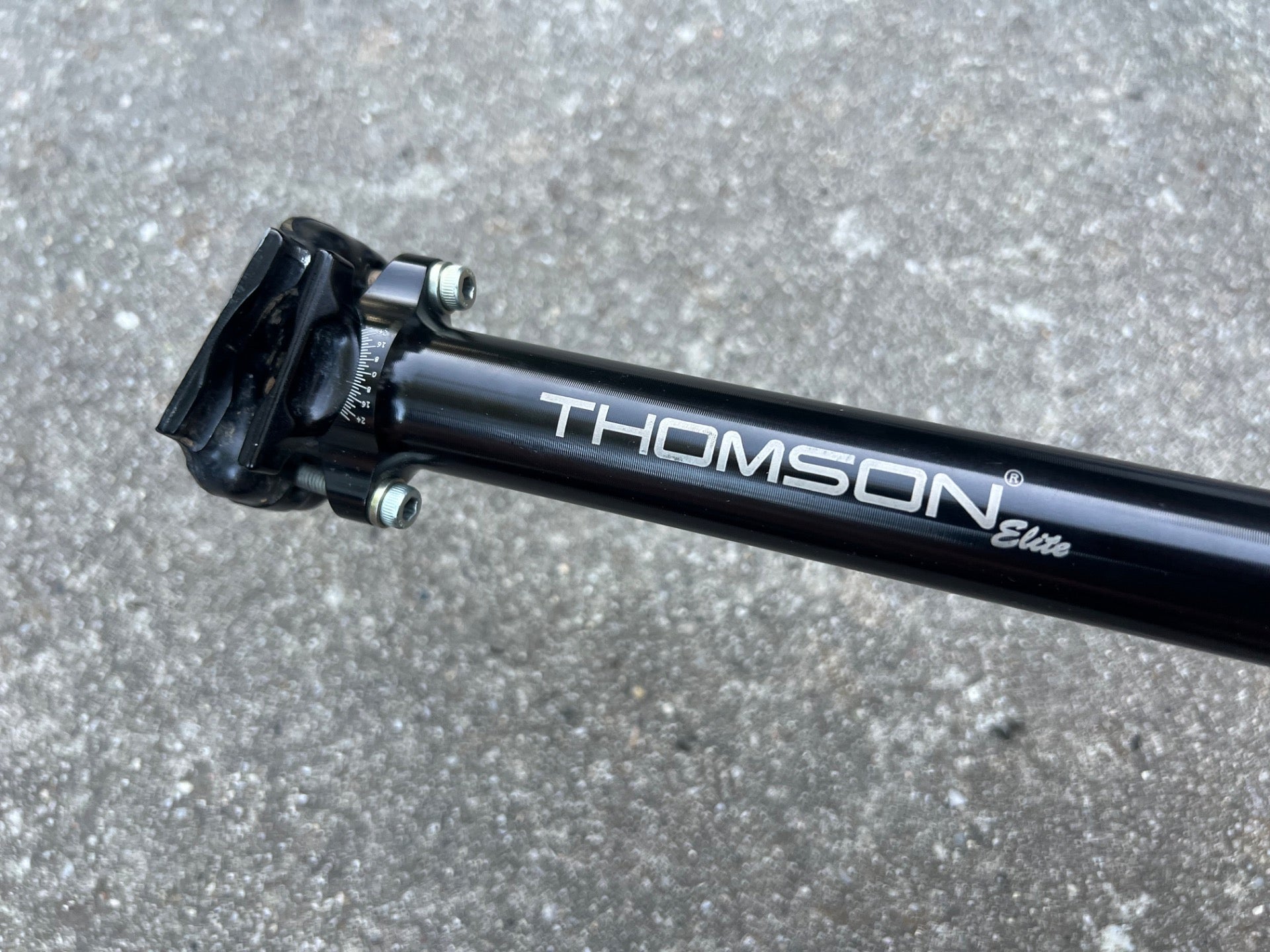 Thomson 27.2x410mm Seatpost Vintage MTB Gravel Black Mountain Road Touring Bike - Image 3